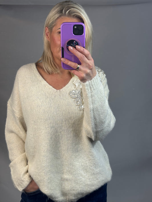 Miriam V Neck Knit