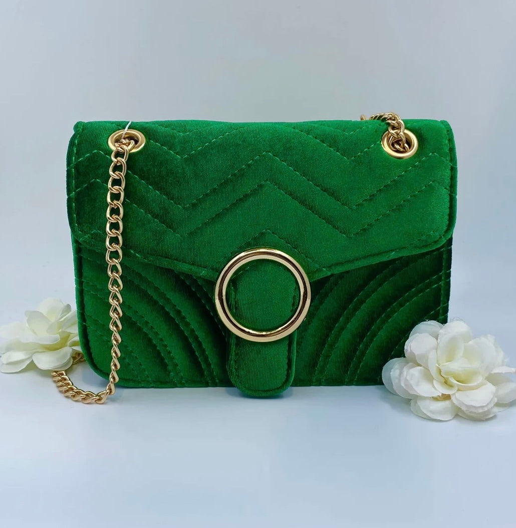 Valeria Velvet Handbag 3136