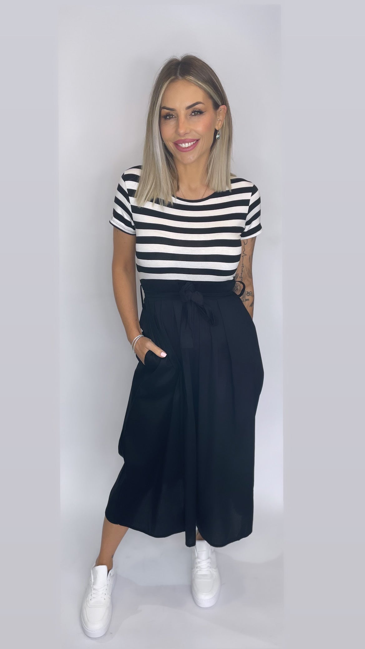 Sylvie Stripe Maxi Dress