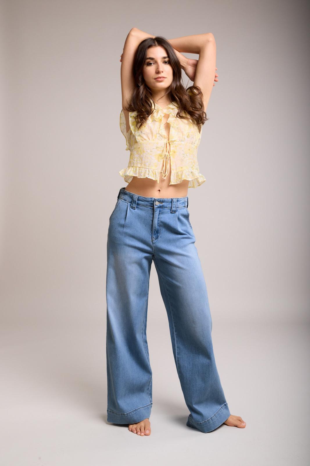 Brittney Wide Leg Jeans