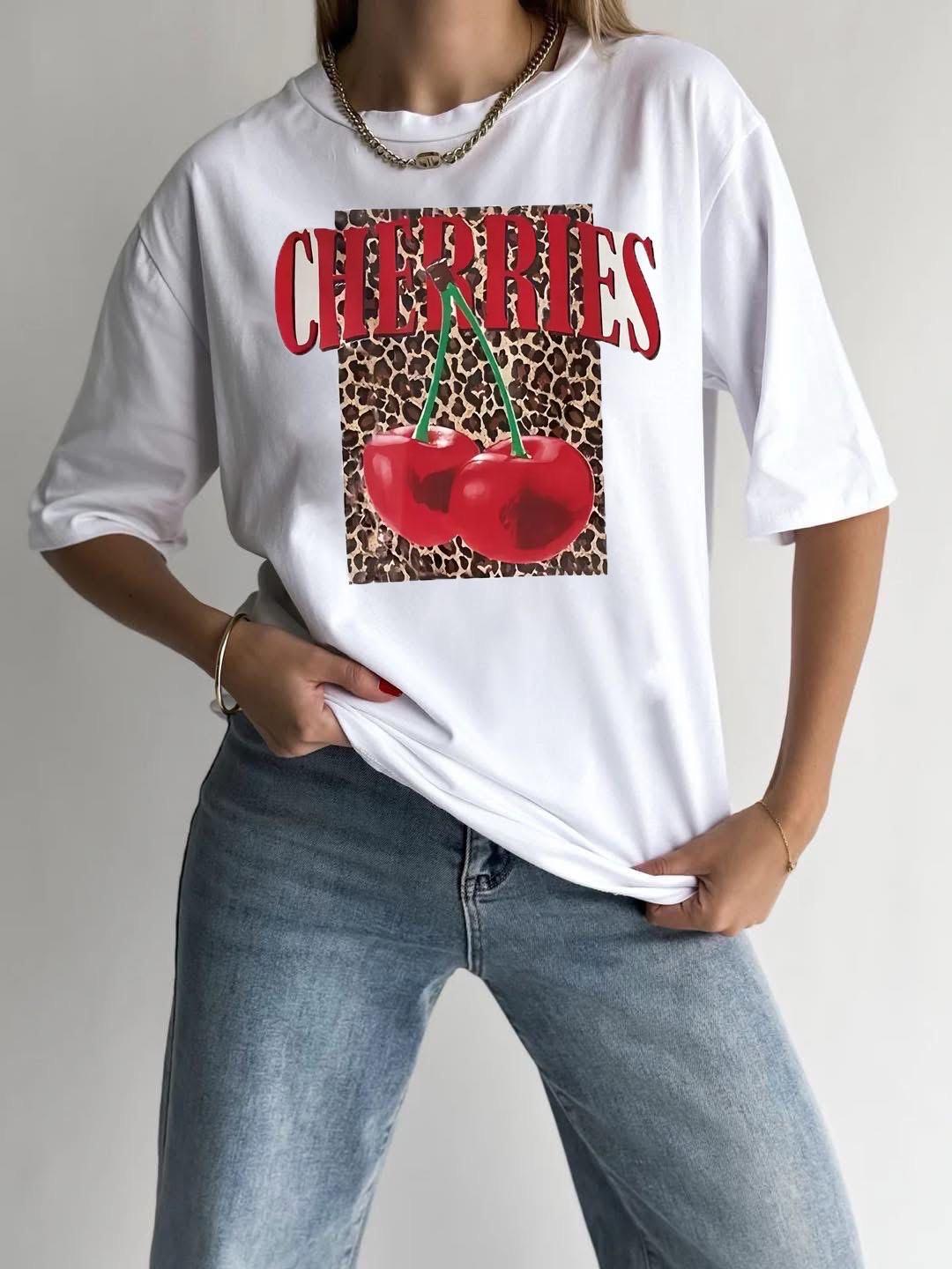 Charlie Cherries Tee Shirt