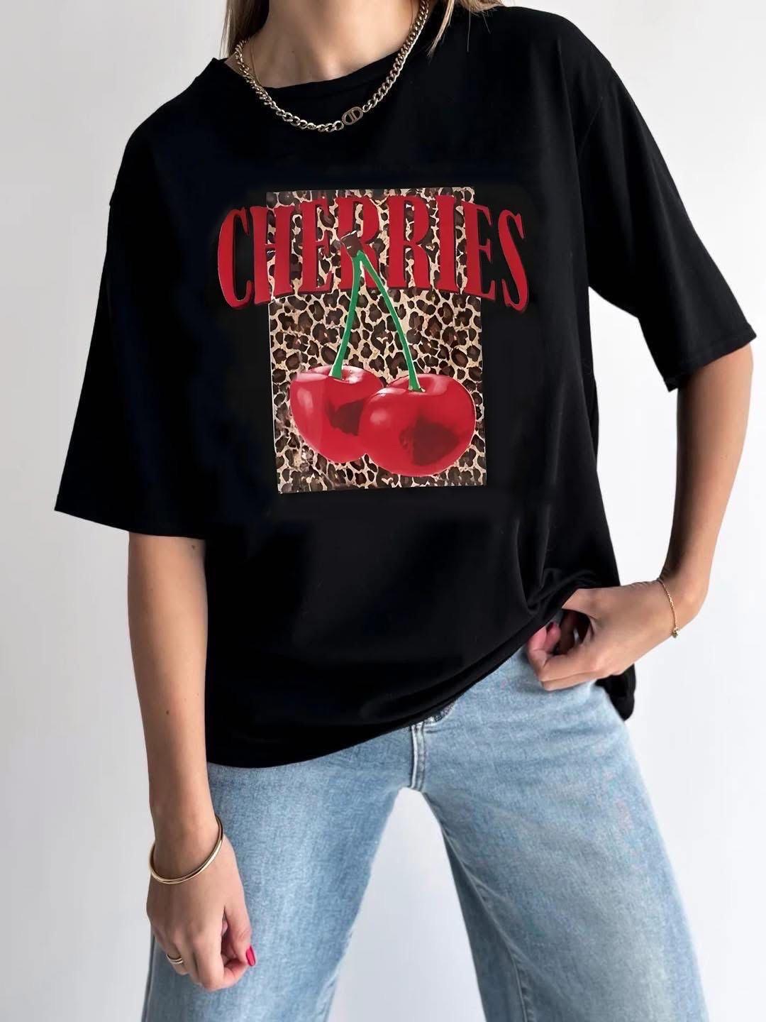 Charlie Cherries Tee Shirt