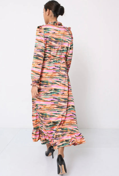 Gemma Multicoloured Midi Dress